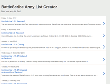 Tablet Screenshot of battlescribe.blogspot.com