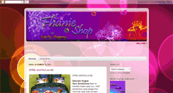 Desktop Screenshot of fhanieshop.blogspot.com