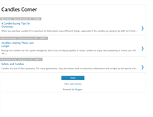 Tablet Screenshot of my-candles.blogspot.com