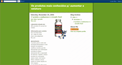 Desktop Screenshot of produtosparacrescer.blogspot.com