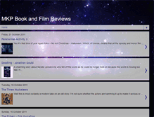 Tablet Screenshot of mkpbookandfilmreviews.blogspot.com