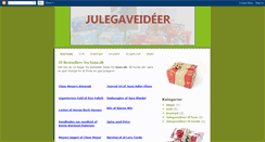 Desktop Screenshot of julegaveideerblog.blogspot.com