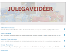 Tablet Screenshot of julegaveideerblog.blogspot.com