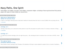 Tablet Screenshot of many-paths-one-spirit.blogspot.com