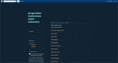 Desktop Screenshot of pergerakan-mahasiswa-islam-indonesia.blogspot.com