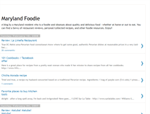 Tablet Screenshot of mdfoodie.blogspot.com