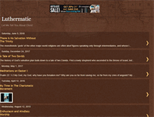 Tablet Screenshot of luthermatic.blogspot.com