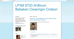 Desktop Screenshot of lpppmstidalbiruni.blogspot.com