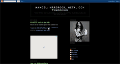 Desktop Screenshot of mangelmetal.blogspot.com