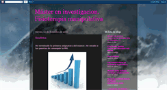 Desktop Screenshot of masterfisioterapiamanipulativa.blogspot.com