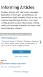 Mobile Screenshot of informingarticles.blogspot.com