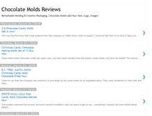 Tablet Screenshot of chocolatemolds-reviews.blogspot.com