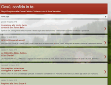 Tablet Screenshot of gesu-confido-in-te.blogspot.com