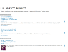 Tablet Screenshot of lulabiestoparalyze.blogspot.com