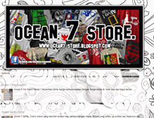 Tablet Screenshot of ocean7-store.blogspot.com