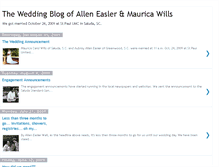 Tablet Screenshot of allenandmaurica.blogspot.com