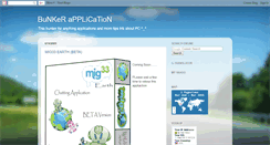 Desktop Screenshot of bunkerapplication.blogspot.com