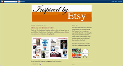 Desktop Screenshot of etsyinspiration.blogspot.com