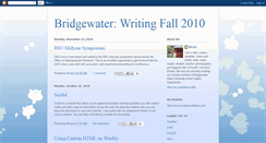 Desktop Screenshot of bridgewaterenglish101.blogspot.com