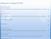 Tablet Screenshot of bridgewaterenglish101.blogspot.com
