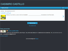 Tablet Screenshot of casimirocastillo.blogspot.com