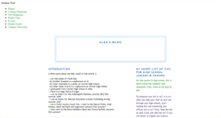 Desktop Screenshot of indiananext.blogspot.com