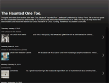 Tablet Screenshot of haunted12.blogspot.com