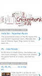 Mobile Screenshot of cricmonk.blogspot.com