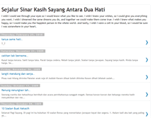 Tablet Screenshot of cintakasehc70.blogspot.com