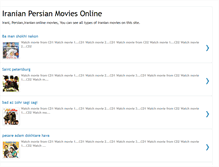 Tablet Screenshot of iranian-persian-movies.blogspot.com