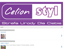 Tablet Screenshot of celion-styl.blogspot.com