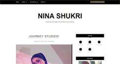 Desktop Screenshot of ninakaryana.blogspot.com