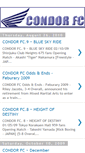 Mobile Screenshot of condorfc.blogspot.com
