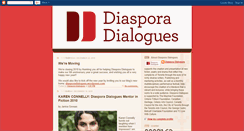 Desktop Screenshot of diasporadialogues.blogspot.com