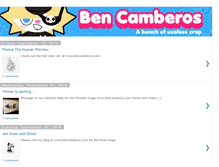 Tablet Screenshot of bencamberos1.blogspot.com