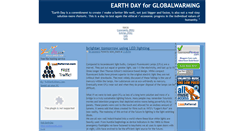 Desktop Screenshot of globalwarminggreatday.blogspot.com
