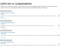 Tablet Screenshot of globalwarminggreatday.blogspot.com