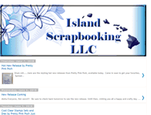 Tablet Screenshot of islandscrapbooking.blogspot.com
