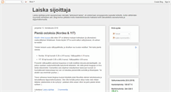 Desktop Screenshot of laiskasijoittaja.blogspot.com