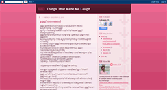 Desktop Screenshot of mylaughings.blogspot.com