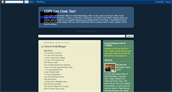 Desktop Screenshot of copscancooktoo.blogspot.com