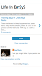 Mobile Screenshot of lifeinemsysrocks.blogspot.com
