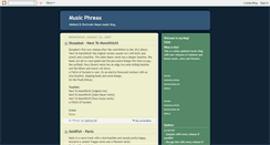 Desktop Screenshot of music-phreax.blogspot.com