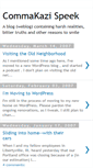 Mobile Screenshot of commakazispeekez.blogspot.com
