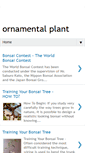 Mobile Screenshot of ornamentalplant.blogspot.com