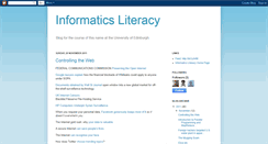 Desktop Screenshot of informaticsliteracy.blogspot.com
