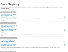 Tablet Screenshot of comicblasphemy.blogspot.com