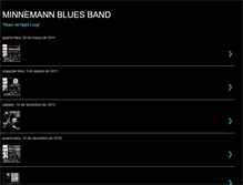 Tablet Screenshot of minnemannbluesband.blogspot.com