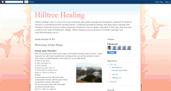 Desktop Screenshot of hilltreehealing.blogspot.com