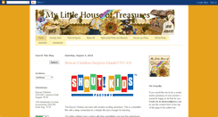 Desktop Screenshot of mylittlehouseoftreasures.blogspot.com
